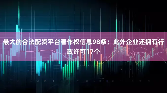 最大的合法配资平台著作权信息98条；此外企业还拥有行政许可17个