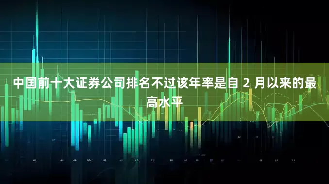 中国前十大证券公司排名不过该年率是自 2 月以来的最高水平