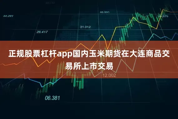 正规股票杠杆app国内玉米期货在大连商品交易所上市交易